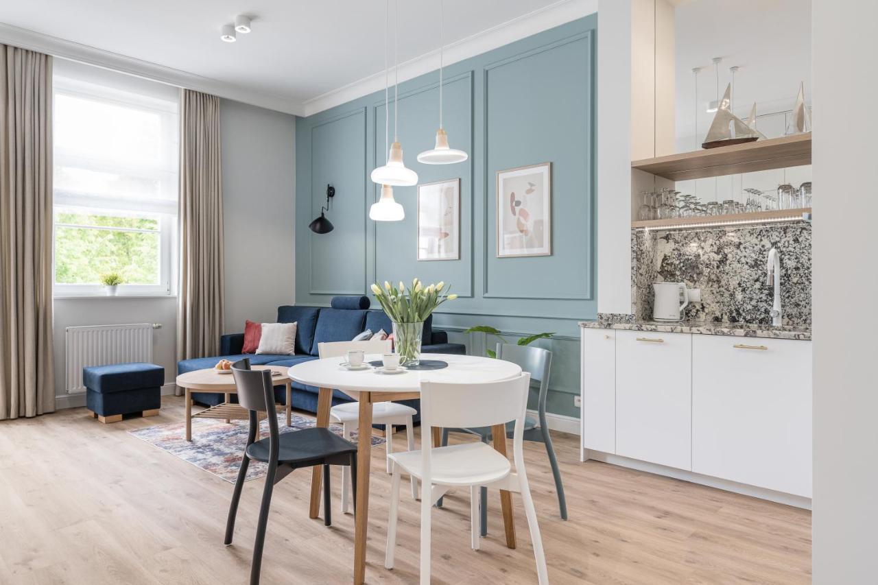 Apartmán Sanhaus Apartments - Mera - Apartament Z Balkonem, Parkingiem I Klimatyzacja Przy Plazy Sopoty